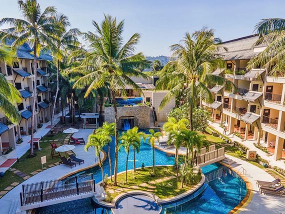 teren hotelu, basen