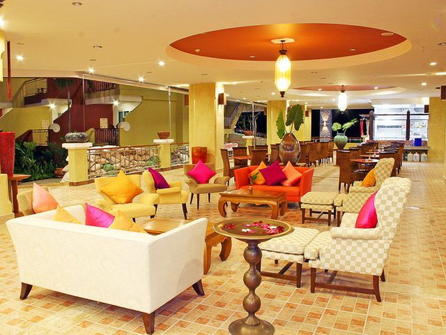 teren hotelu, restauracja
