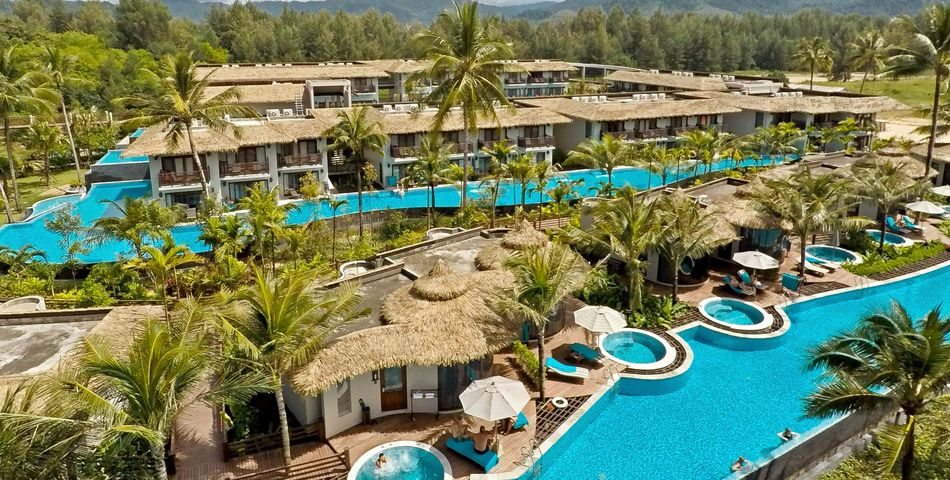 teren hotelu, basen