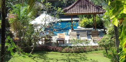 obiekt, teren hotelu, basen