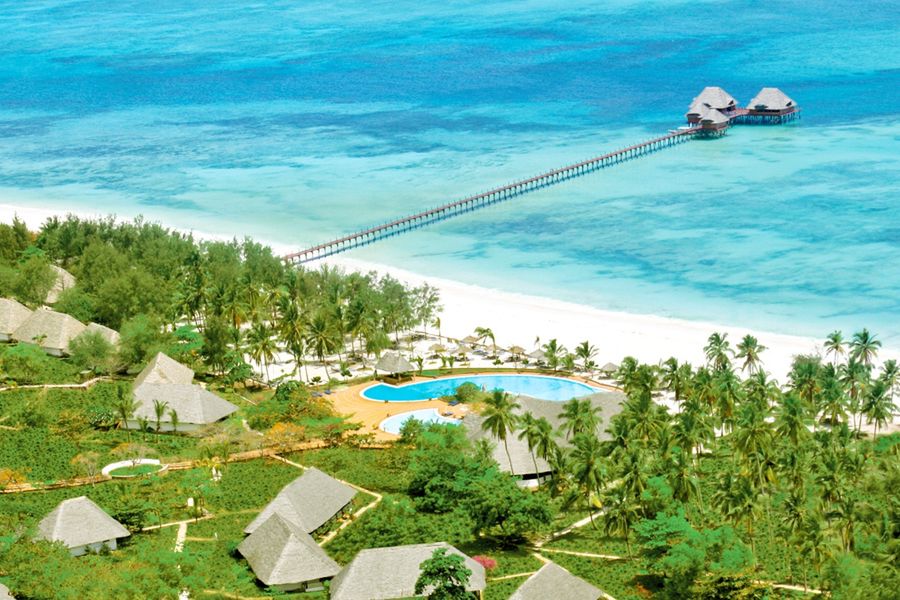 Dongwe Club - teren hotelu