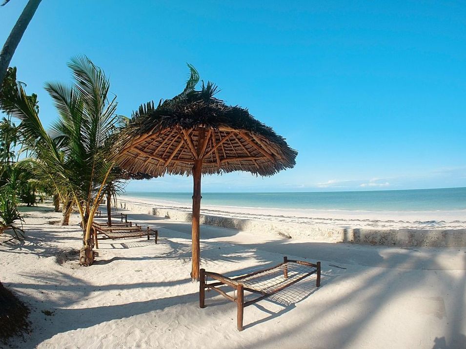 teren hotelu, plaża