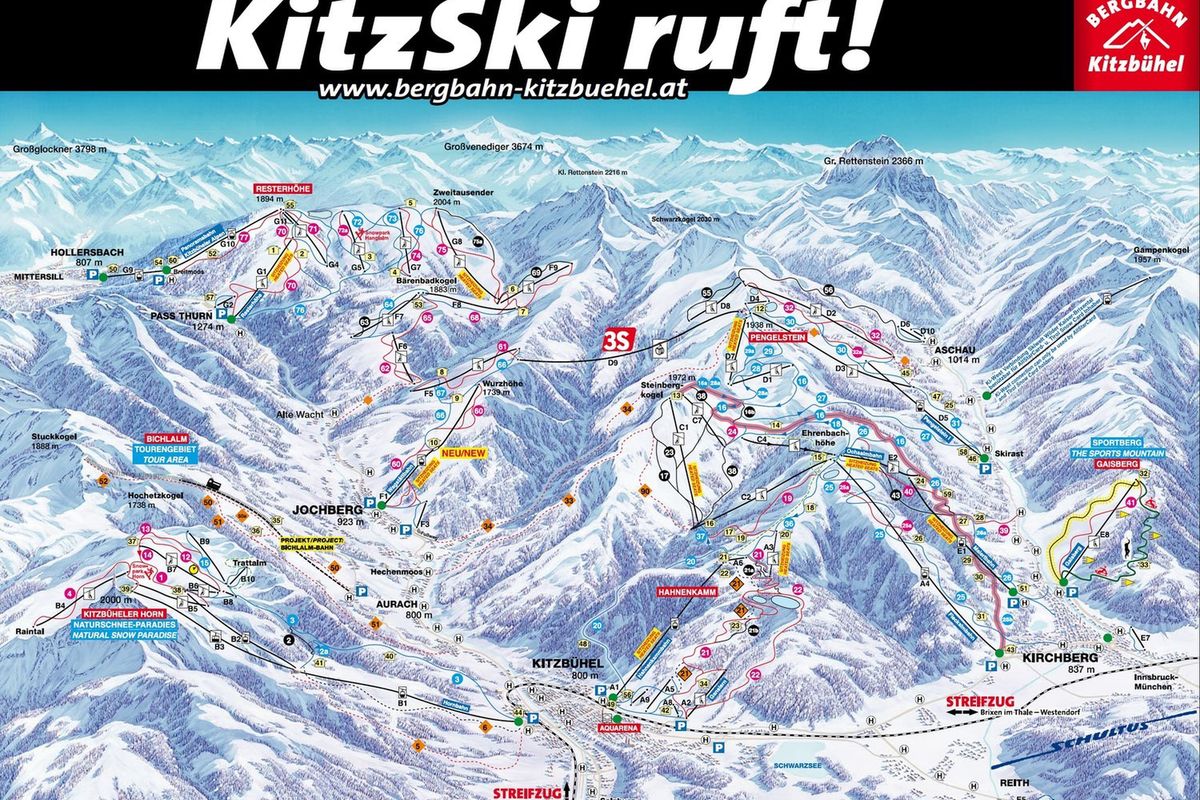 góry, wyciągi narciarskie