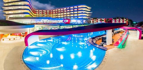 obiekt, teren hotelu