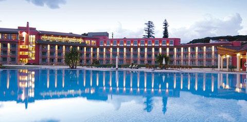 basen, budynek główny