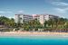 obiekt, teren hotelu, plaża