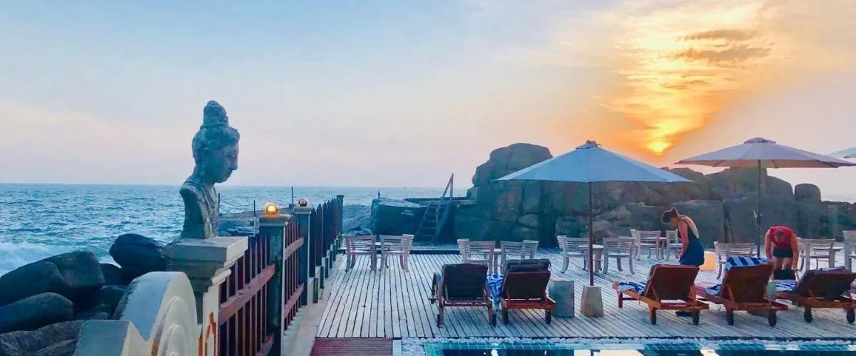 basen, balkon / taras