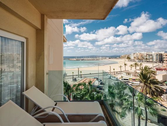 teren hotelu, balkon / taras