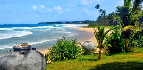 teren hotelu, plaża