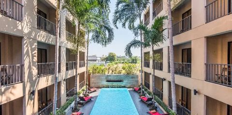 obiekt, balkon / taras, basen