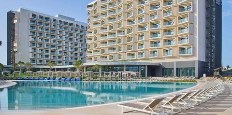 obiekt, teren hotelu, basen