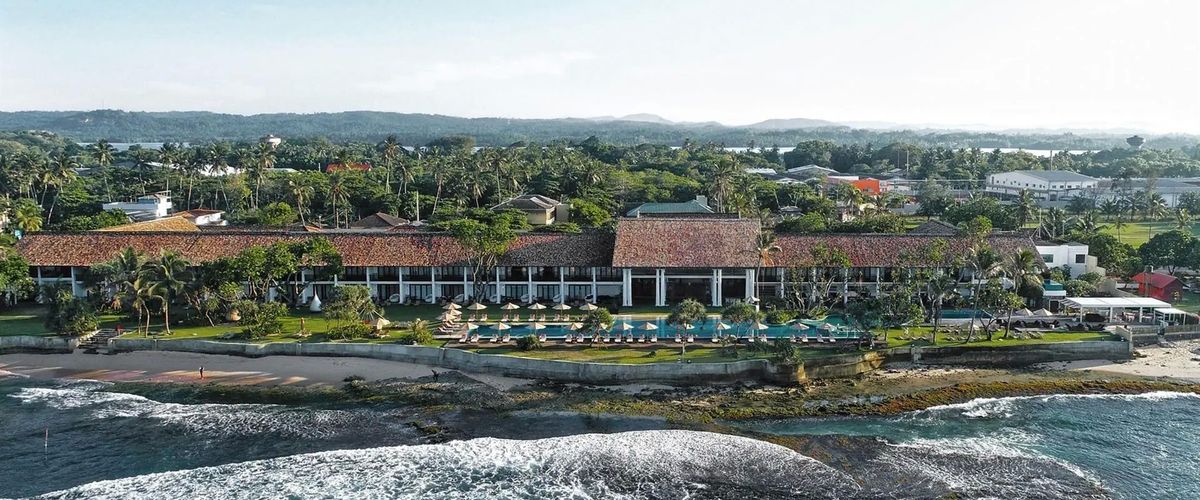 obiekt, teren hotelu, plaża