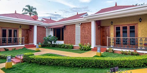 teren hotelu, obiekt