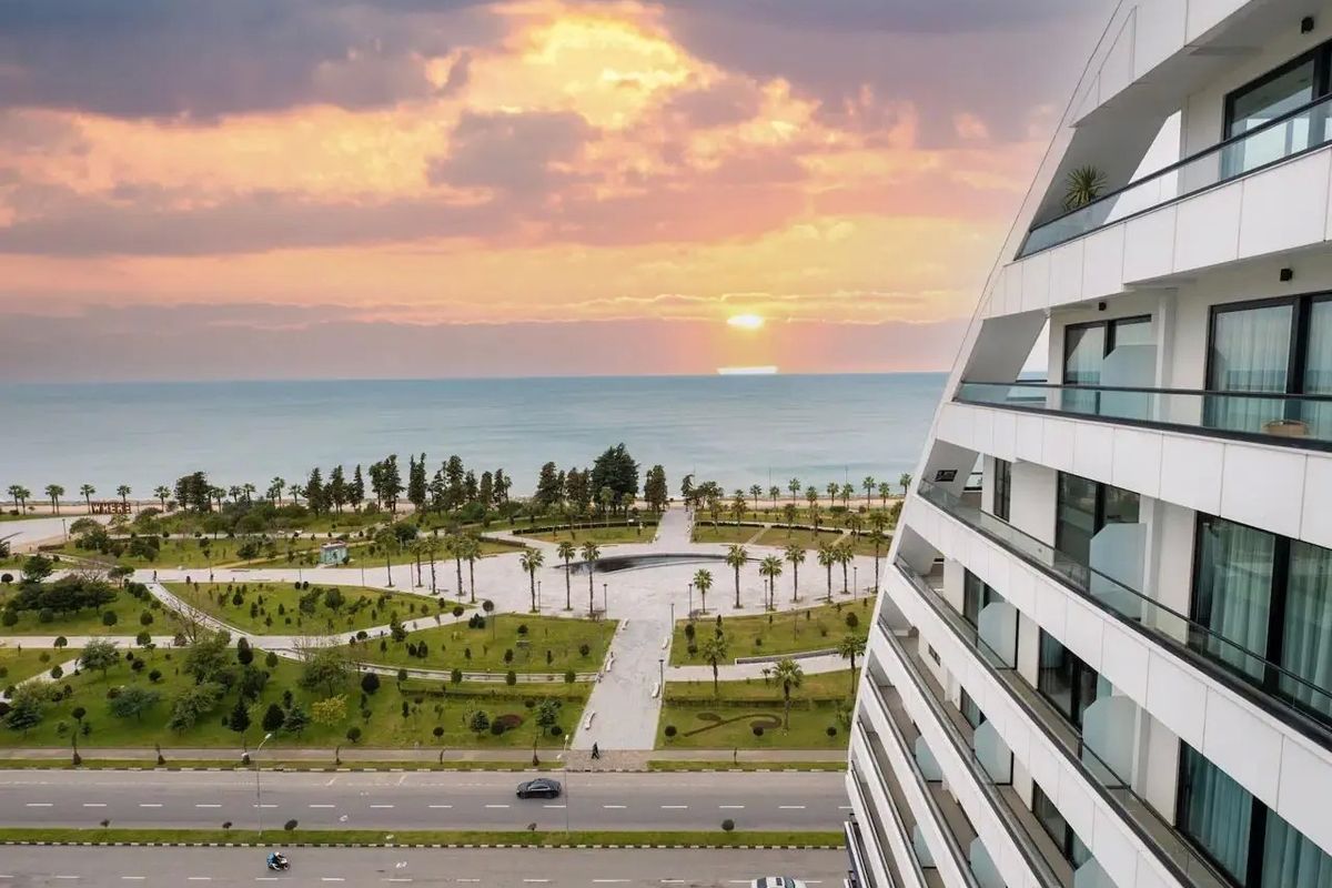 obiekt, teren hotelu