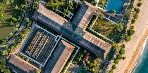 teren hotelu, basen, plaża