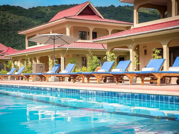 Budynek The Oasis na wyspie Praslin