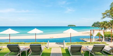 teren hotelu, plaża