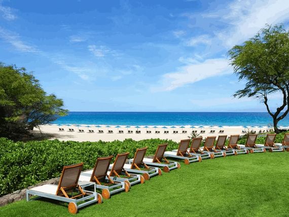 teren hotelu, plaża