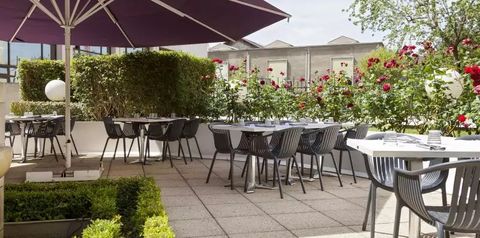 teren hotelu, restauracja