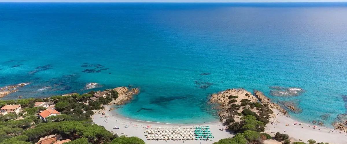 teren hotelu, plaża