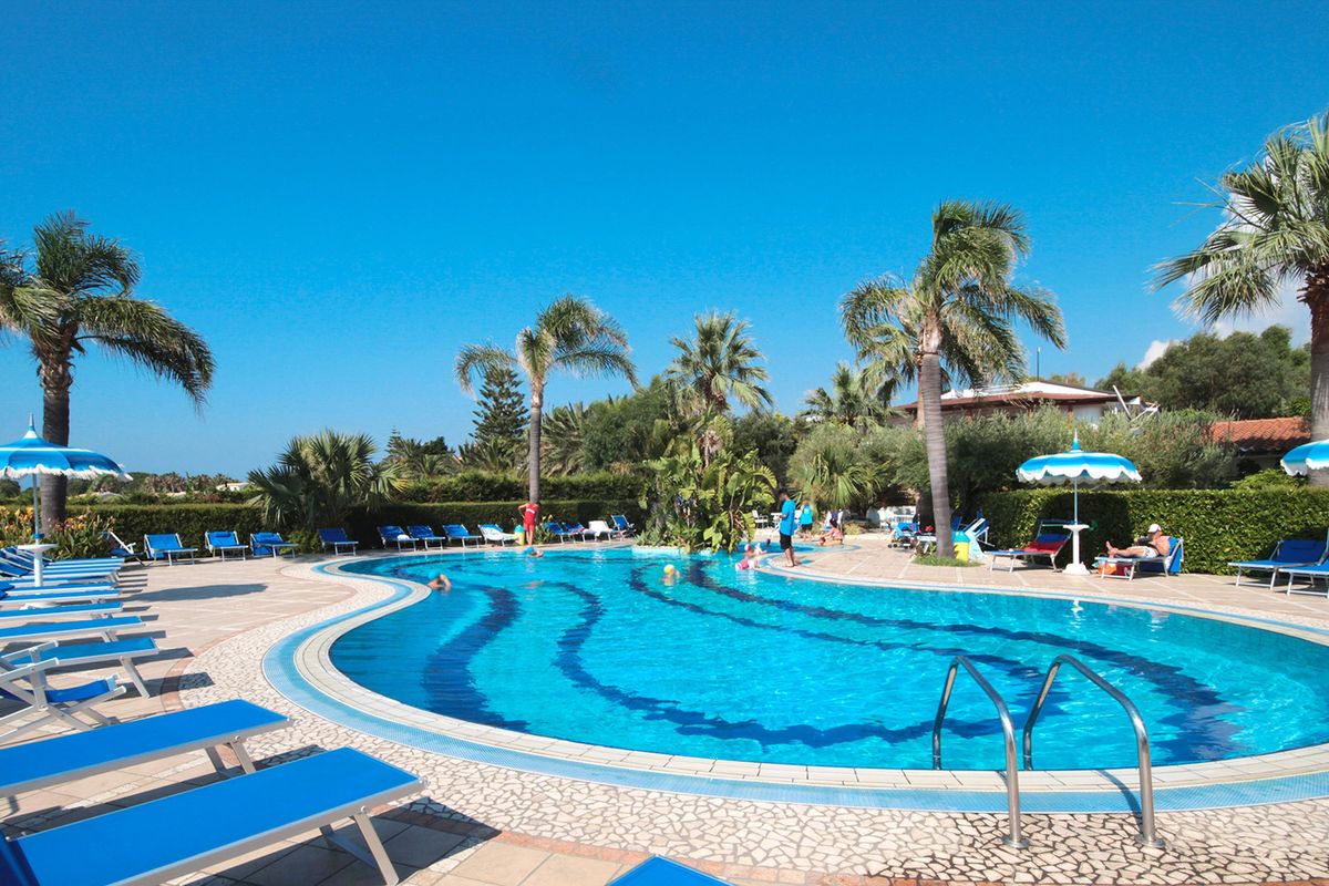 teren hotelu, basen