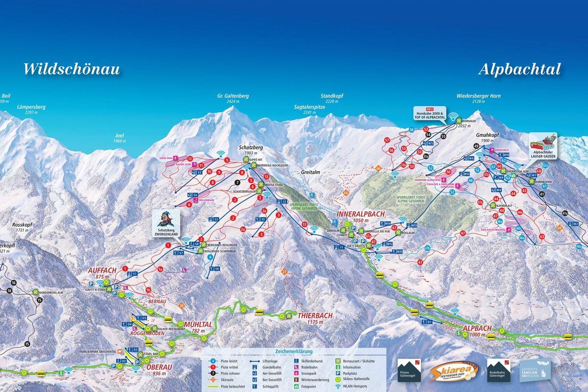 wyciągi narciarskie, góry