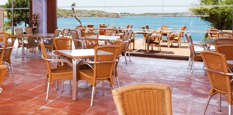 teren hotelu, restauracja
