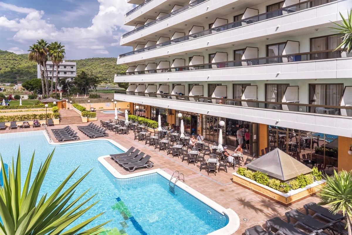 teren hotelu, basen