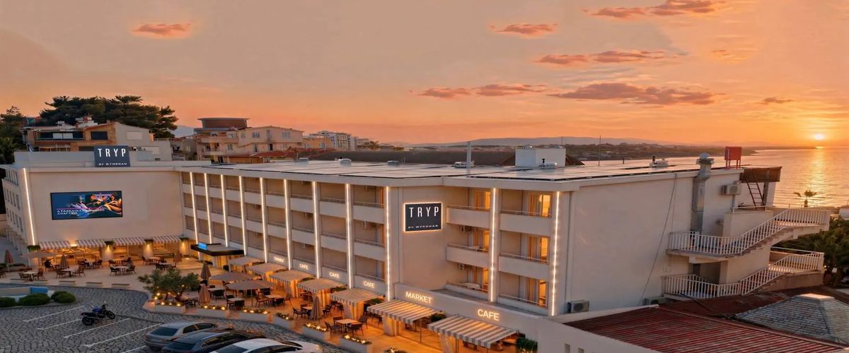 obiekt, teren hotelu, restauracja