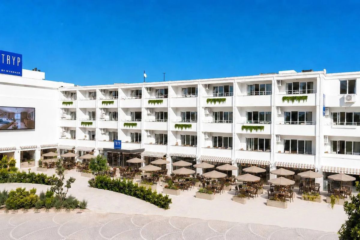 obiekt, teren hotelu, restauracja