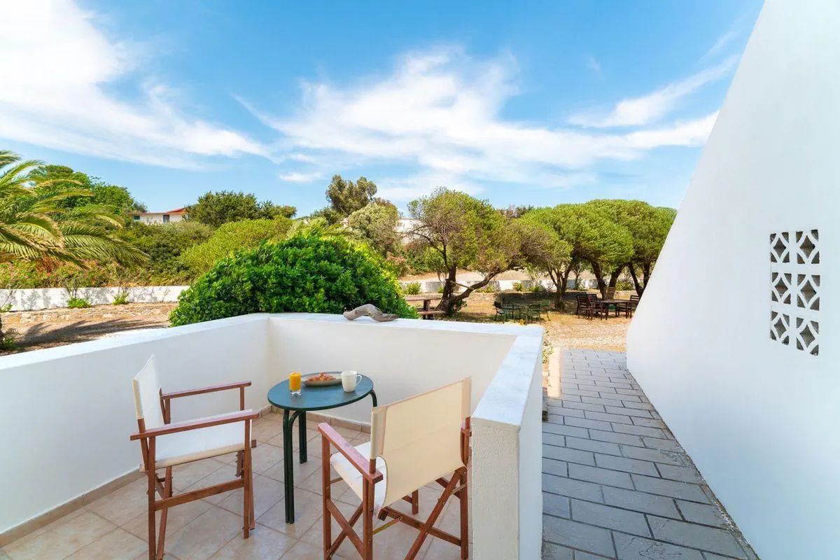 teren hotelu, balkon / taras