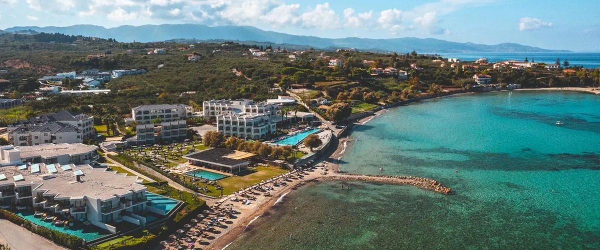 teren hotelu, plaża