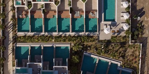 obiekt, teren hotelu, basen