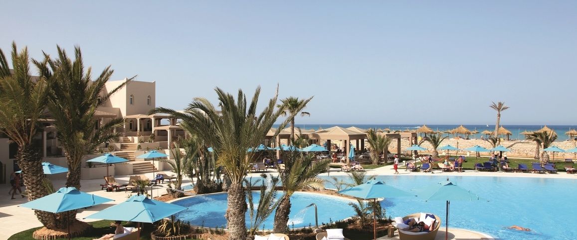 teren hotelu, plaża