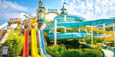 aquapark, zjeżdżalnia