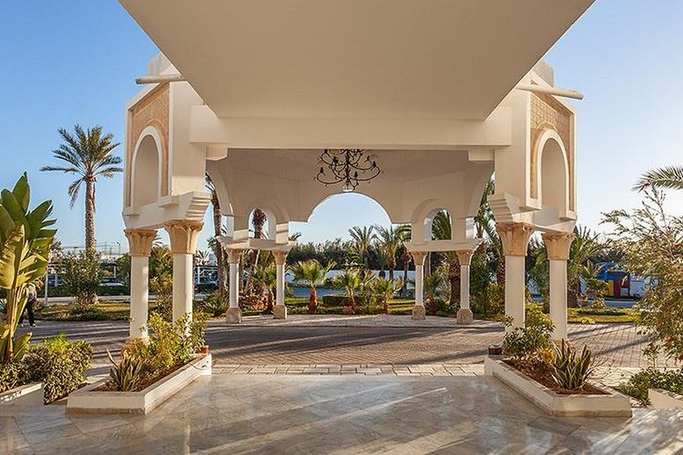 Holiday Beach Djerba - teren hotelu