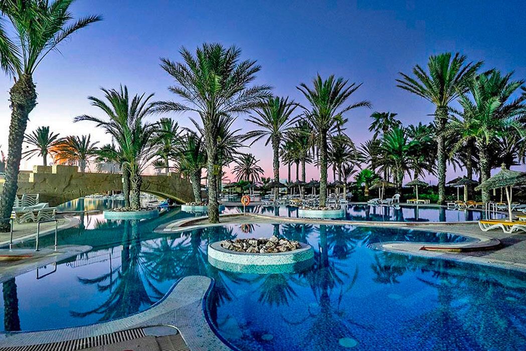 Houda Golf & Beach Club - teren hotelu