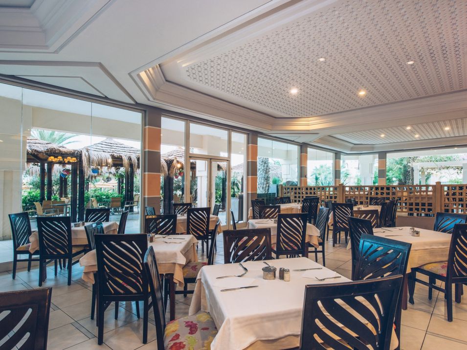 teren hotelu, restauracja