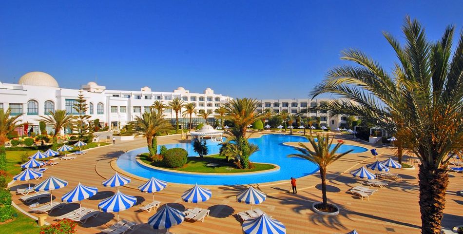 teren hotelu, basen