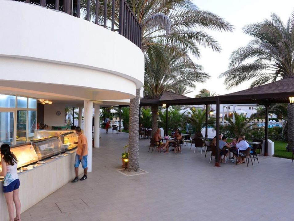 teren hotelu, restauracja