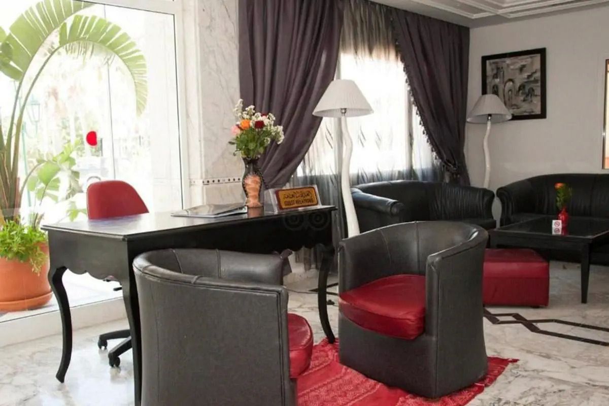 Nesrine - teren hotelu