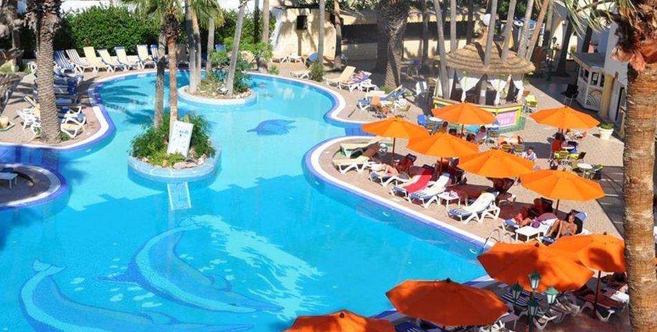 teren hotelu, basen