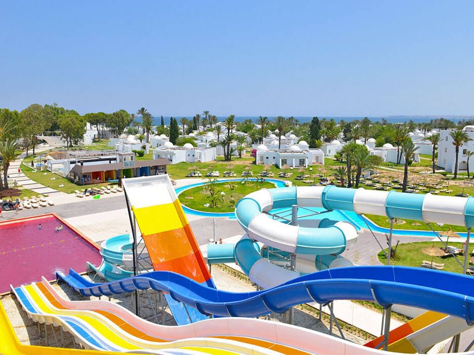 aquapark, zjeżdżalnia