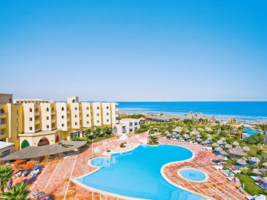 teren hotelu, basen