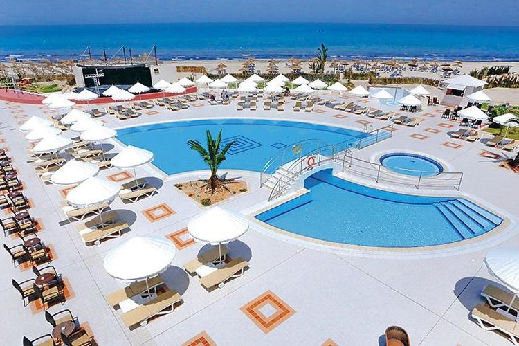 Telemaque Beach & Spa - teren hotelu