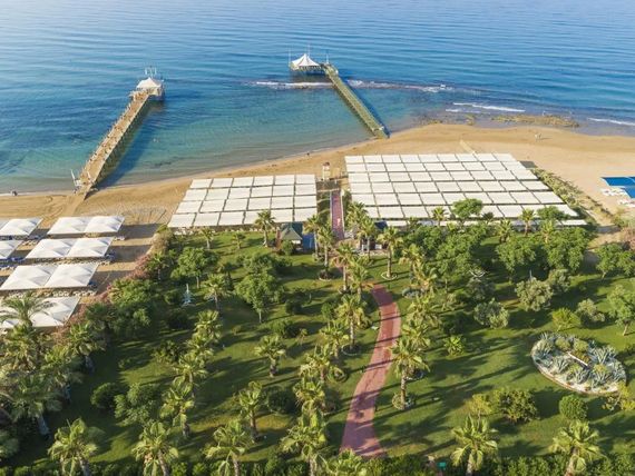 teren hotelu, plaża
