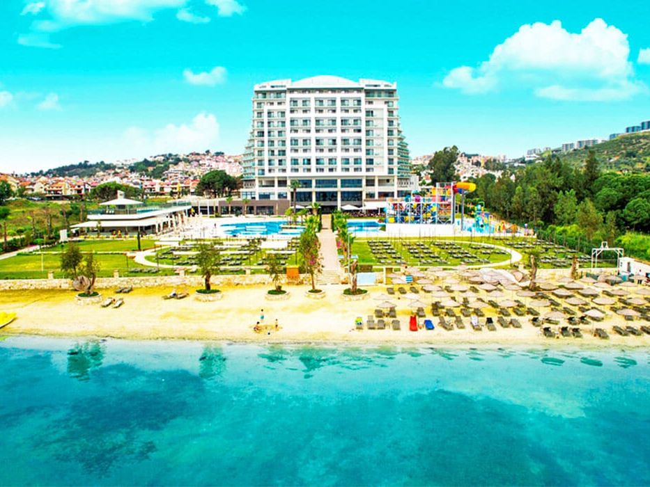 teren hotelu, basen