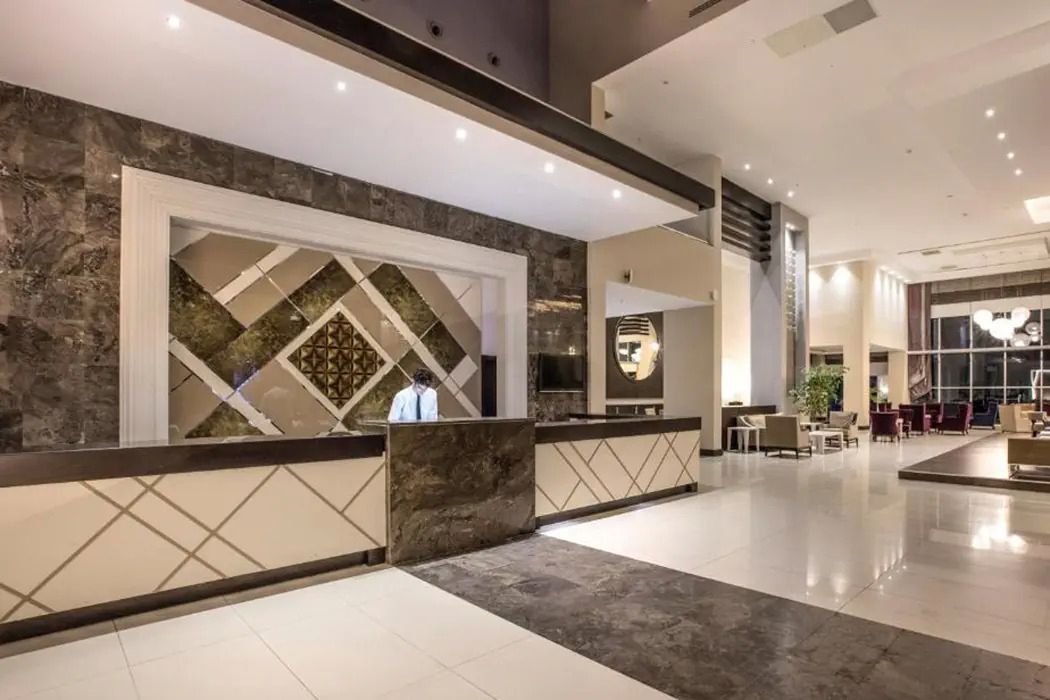 Aria Claros Beach and Spa Resort - recepcja / lobby