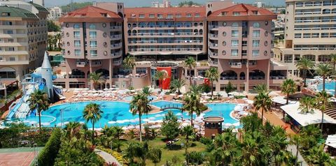 obiekt, teren hotelu, basen