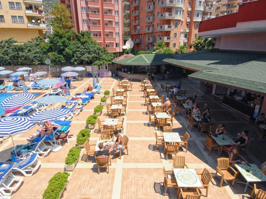 basen, restauracja